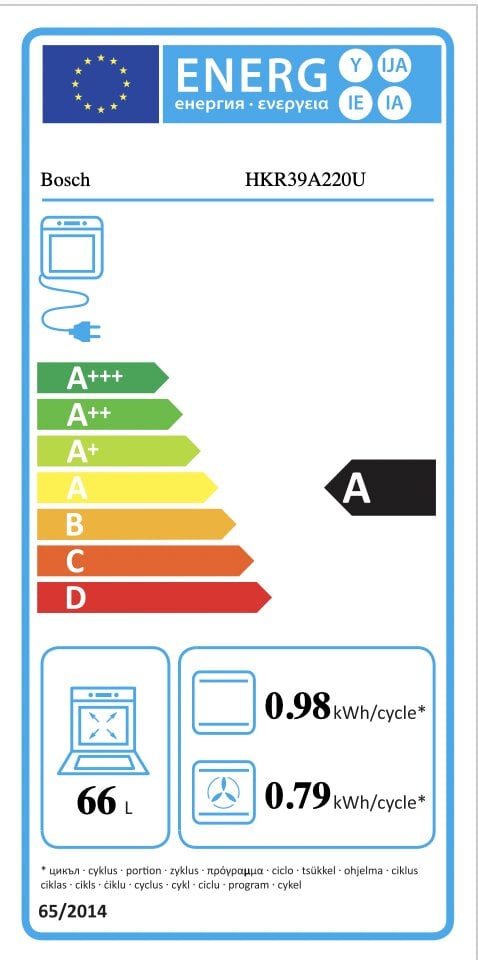 Bosch Serie | 4 HKR39A220U hinta ja tiedot | Sähköliedet | hobbyhall.fi