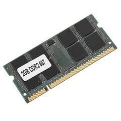 DDR2 2G 667MHZ PC2-5300 kannettavalle Täysin yhteensopiva muisti Intel/AMD-emolevylle 200Pin hinta ja tiedot | Kannettavien tietokoneiden lisätarvikkeet | hobbyhall.fi