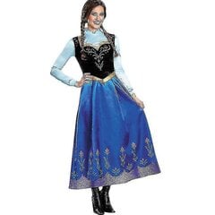 Aikuisten prinsessa Anna Elsa -asu Joulu Cos Fancy Dress -asu hinta ja tiedot | Naamiaisasut | hobbyhall.fi