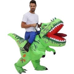 Uusi T-Rex Dinosaur Cosplay puhallettavat asut puvut maskotti hauska juhla-anime joulun halloween-asu mekko aikuisille lapsille hinta ja tiedot | Naamiaisasut | hobbyhall.fi