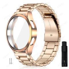 (galaksikello 4 40 mm ruusukold setti työkalu) Samsung Galaxy Watch 4 5 44 mm 40 mm rannekkeelle + kotelo Galaxy Watch 4 Classic 46 mm 42 mm 5 Pro 45 mm rannekkeelle - kellon rannekkeet hinta ja tiedot | Älykellojen ja aktiivisuusrannekkeiden lisätarvikkeet | hobbyhall.fi