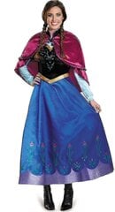 Adult Princess Anna Costume Christmas Cos Fancy Dress Outfit Ri_y hinta ja tiedot | Naamiaisasut | hobbyhall.fi