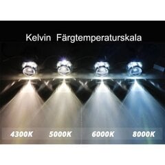 Ksenonlamput +50% D3S 35W 6000k ksenonlamput Valvonta D3s 6000k 2-pack hinta ja tiedot | Lisätarvikkeet autoiluun | hobbyhall.fi