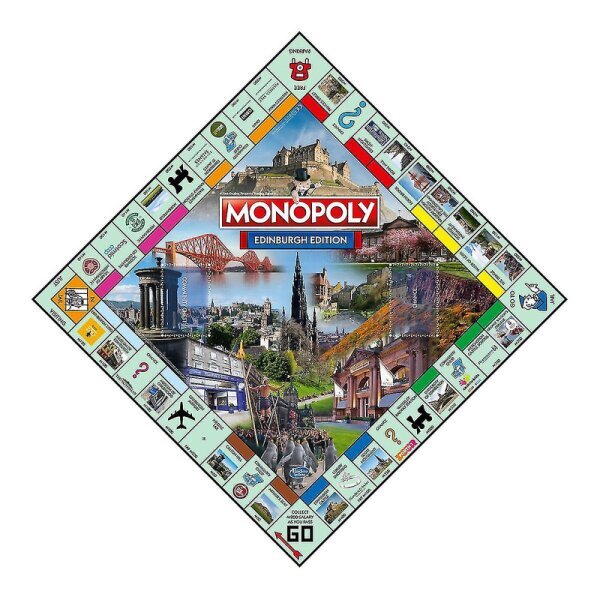 Monopoli-lautapeli Edinburgh [DmS] hinta ja tiedot | Lautapelit ja älypelit | hobbyhall.fi