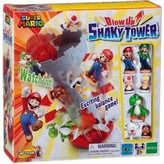 SUPER MARIO Blow Up! Shaky Tower - Lautapeli - EPOCH - 7356 Monivärinen hinta ja tiedot | Lautapelit ja älypelit | hobbyhall.fi