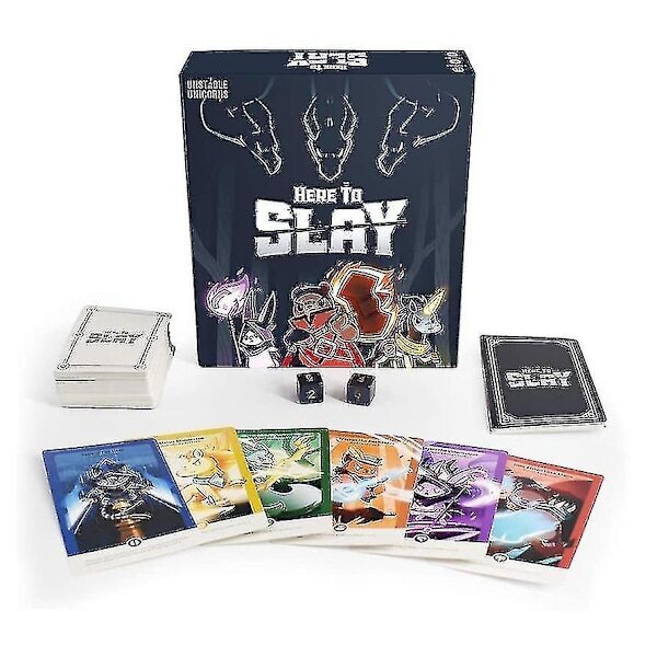 Here To Slay Party Toy Card Game Family Party Here To Slay Card Game hinta ja tiedot | Lautapelit ja älypelit | hobbyhall.fi