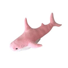 Shark Tyynyt Täytetyt Eläin Pehmo Pehmeät Hauskat Lahjat Rohkeille Pojille ja Tyttöjen Huoneeseen Shark Decor Pinkki 80cm/31.5in hinta ja tiedot | Tyynyt | hobbyhall.fi