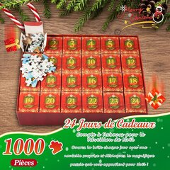 Adventtikalenteri 2023 palapeli 1000 osaa Joululahjaidea naisille Miehille Aikuisten palapeli Adventtikalenteri Joulupalapeli Joululahjat miehille Naisille Joululahjat miehille Naiset-tyyppi3 hinta ja tiedot | Joulukoristeet | hobbyhall.fi