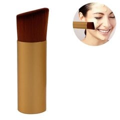 Meikkiharja Travel Face Blush Brush Portable Powder Brush Blush Buffing Flawless Powder Cosmeti hinta ja tiedot | Meikkisiveltimet ja meikkisienet | hobbyhall.fi