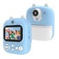 1200 W Pixel 2,4 tuuman Display Children Print Instant Camera Standard Blue hinta ja tiedot | Kamerat | hobbyhall.fi