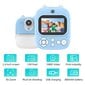 1200 W Pixel 2,4 tuuman Display Children Print Instant Camera Standard Blue hinta ja tiedot | Kamerat | hobbyhall.fi