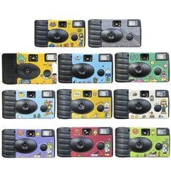 27 kpl Holidays Retro Film Camera Vedenpitävä sarjakuva koristeellinen tarra ilman kameraa hinta ja tiedot | Kamerat | hobbyhall.fi