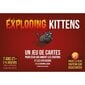 Exploding Kittens - peruspeli - 2022-versio - Perhepeli 7-vuotiaille lapsille - Strateginen korttipeli - 2-5 pelaajaa hinta ja tiedot | Lautapelit ja älypelit | hobbyhall.fi