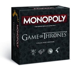 Monopoly Game of Thrones Collector's Edition - Peli suositulle 6-pelaajan sarjalle hinta ja tiedot | Lautapelit ja älypelit | hobbyhall.fi