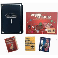 Organ Attack Lautapeli Korttipeli Perhepeli 2-6 pelaajalle Pulmapeli ystävyyden vahvistamiseksi hinta ja tiedot | Lautapelit ja älypelit | hobbyhall.fi