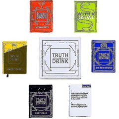 Truth or Drink Adult Casual Party Game Cards, Party Casual Game Time hinta ja tiedot | Lautapelit ja älypelit | hobbyhall.fi