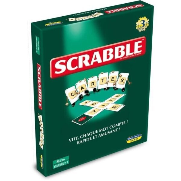 Scrabble-kortit - 3 peliä yhdessä - MEGABLEU hinta ja tiedot | Lautapelit ja älypelit | hobbyhall.fi