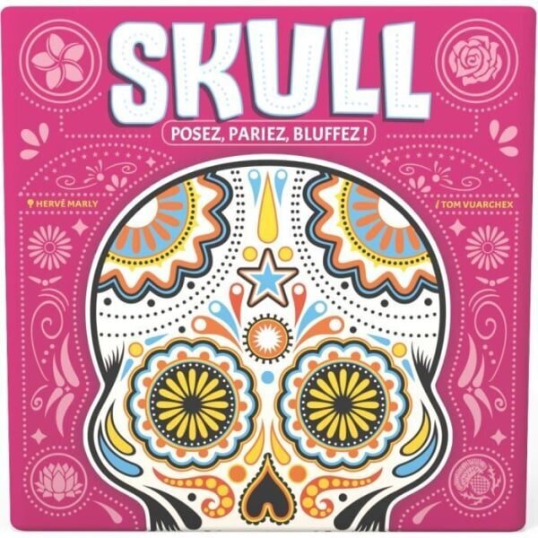 Skull|Asmodee - Lautapeli - 10-vuotiaasta alkaen hinta ja tiedot | Lautapelit ja älypelit | hobbyhall.fi