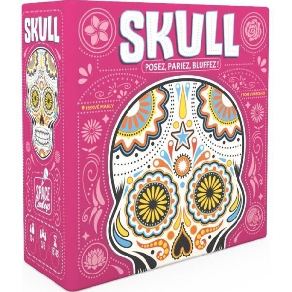 Skull|Asmodee - Lautapeli - 10-vuotiaasta alkaen hinta ja tiedot | Lautapelit ja älypelit | hobbyhall.fi