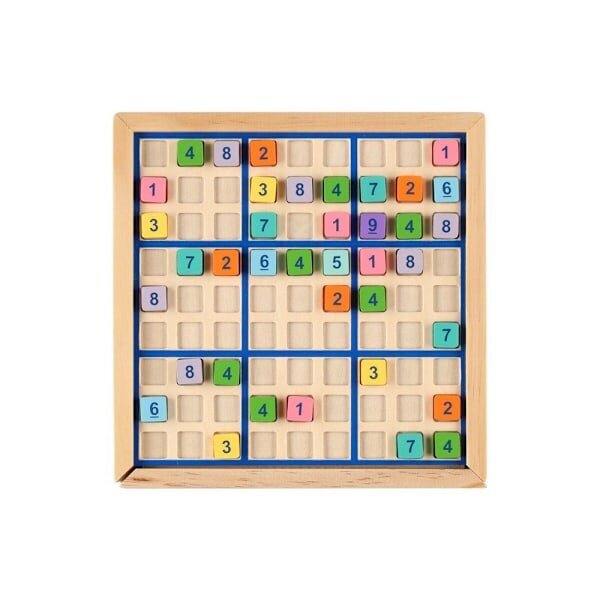 Puinen sudoku 90 numerolla ja pelikirjalla hinta ja tiedot | Lautapelit ja älypelit | hobbyhall.fi