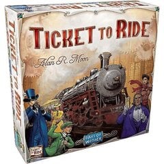 Ticket To Ride Board Game | Perhepelit - WELLNGS [LGL] hinta ja tiedot | Lautapelit ja älypelit | hobbyhall.fi