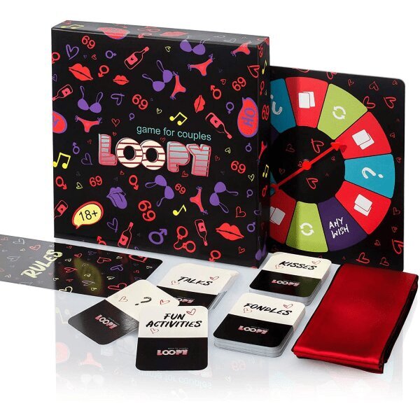 COUPLES GAMES LOOPY - Date Night Box - Parhaat paripelit ja lahjat pariskunnille hinta ja tiedot | Lautapelit ja älypelit | hobbyhall.fi