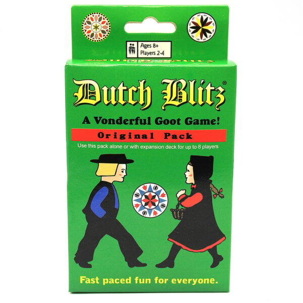 Dutch Blitz Dutch Blitz perustiedot ja laajennettu perhepelikortti hinta ja tiedot | Lautapelit ja älypelit | hobbyhall.fi