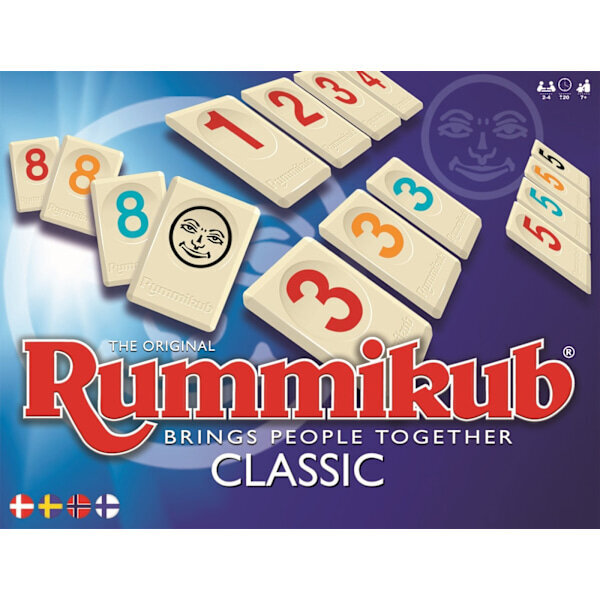 Rummikub Classic lautapeli 1006 hinta ja tiedot | Lautapelit ja älypelit | hobbyhall.fi