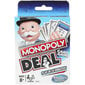 Monopoly Deal -pikakorttipeli perheille, 8-vuotiaille ja sitä vanhemmille lapsille ja 2–5 pelaajalle [FW] hinta ja tiedot | Lautapelit ja älypelit | hobbyhall.fi