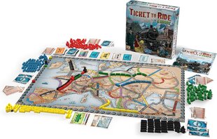 Ticket To Ride Europe - Lautapeli hinta ja tiedot | Lautapelit ja älypelit | hobbyhall.fi