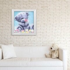 DIY 5D Diamond Art Painting Kit Full Drill, Cartoon Bear Crafts hinta ja tiedot | Koristeet ja tarrat | hobbyhall.fi