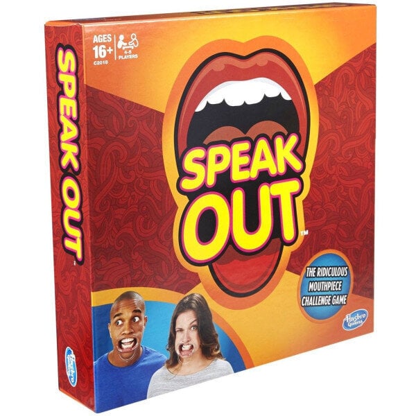 Hasbro Gaming Speak Out Family Games, tanskalainen ja norjalainen hinta ja tiedot | Lautapelit ja älypelit | hobbyhall.fi