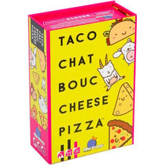 Taco Chat -vuohenjuustopizza - Lauta / kortti / Tunnelma- ja nopeuspeli, joka sopii täydellisesti hauskanpitoon perheen tai ystävien kanssa illalla - 2-8 peliä... hinta ja tiedot | Lautapelit ja älypelit | hobbyhall.fi