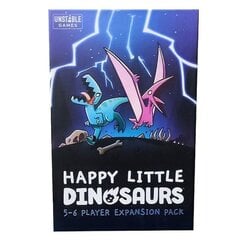 Ruotsalainen versio HAPPY LITTLE Dinosaurs iloinen pieni dinosaurus laajennus lautapeli korttipeli strategiapeli Laajennettu versio hinta ja tiedot | Lautapelit ja älypelit | hobbyhall.fi