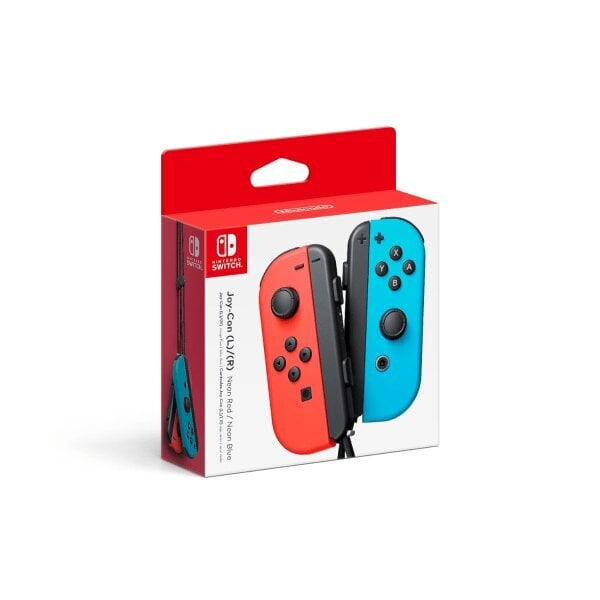 Nintendo Joy-Con (L/H) - Neonpunainen/Neonkeltainen hinta ja tiedot | Pelikonsolit | hobbyhall.fi