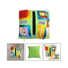 Fidget Blanket Dementia Toimintaa senioreille Fidget Pillow Tuotteet vanhuksille, joilla on dementia, Al hinta ja tiedot | Istuintyynyt, pehmusteet ja päälliset | hobbyhall.fi