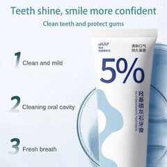 3X Hydroxyapatite Toothpaste Probiotic Whitening Toothpaste 100g hinta ja tiedot | Suuhygienia | hobbyhall.fi