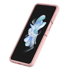 NILLKIN Camera Lens Slide Cover Design Nestemäinen silikoni puhelin asia Samsung Galaxy Z Flip 4-pinkki hinta ja tiedot | Puhelimen kuoret ja kotelot | hobbyhall.fi