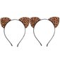 2Pcs Leopard Cat Ear Headbands Cosplay Party Hairbands Leopard Ear Headbands hinta ja tiedot | Hiustarvikkeet | hobbyhall.fi