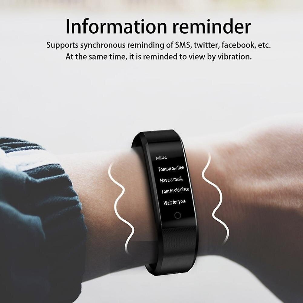 Fitness Smart Watch Activity Tracker Sydämen syke naisille miehille hapen Bp-monitori-sininen hinta ja tiedot | Kellot | hobbyhall.fi