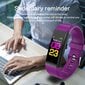 Fitness Smart Watch Activity Tracker Sydämen syke naisille miehille hapen Bp-monitori-sininen hinta ja tiedot | Kellot | hobbyhall.fi