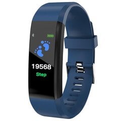 Fitness Smart Watch Activity Tracker Sydämen syke naisille miehille hapen Bp-monitori-sininen hinta ja tiedot | Kellot | hobbyhall.fi