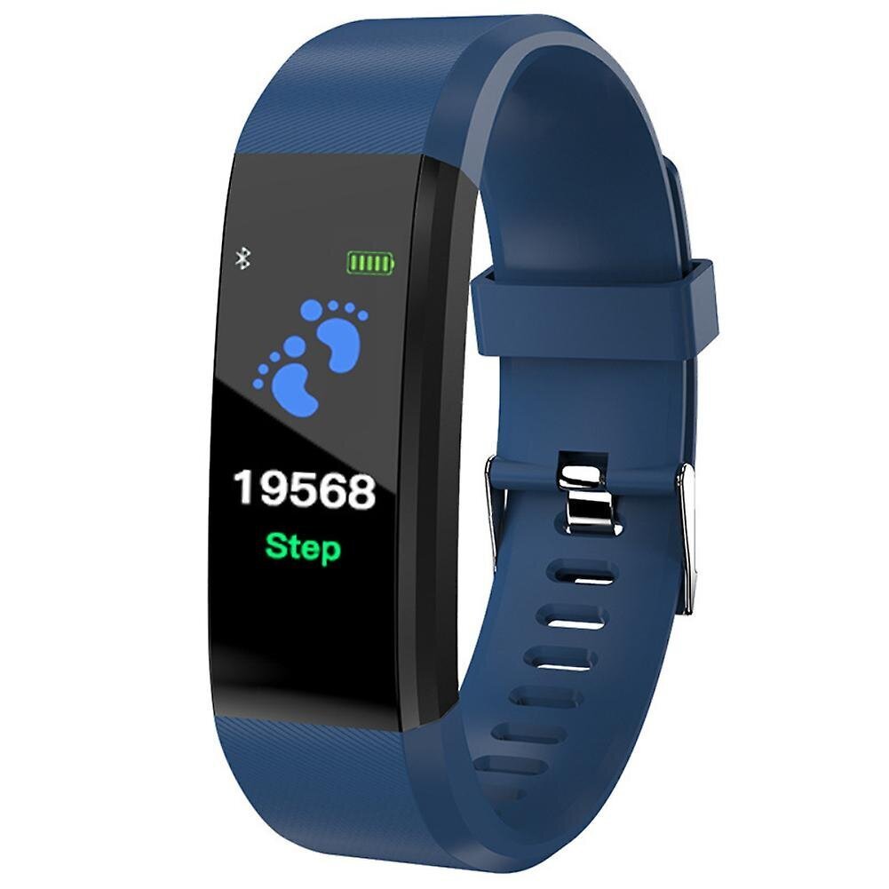 Fitness Smart Watch Activity Tracker Sydämen syke naisille miehille hapen Bp-monitori-sininen hinta ja tiedot | Kellot | hobbyhall.fi