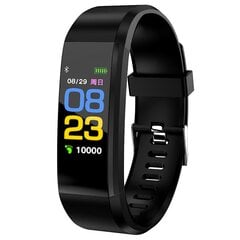 Fitness Smart Watch Activity Tracker Sydämen syke naisille miehille Happi Bp Monitor-musta hinta ja tiedot | Kellot | hobbyhall.fi