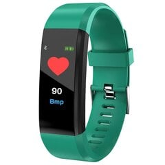 Fitness Smart Watch Activity Tracker Sydämen syke naisille miehille Happi Bp Monitor-vihreä hinta ja tiedot | Kellot | hobbyhall.fi