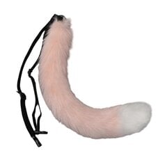 Japanilainen tyyli Faux Fox Tail Säädettävä vyö Keinotekoinen kissa Tail turkis Tail Faux turkis Tail Cosplay-vaaleanpunainen hinta ja tiedot | Naamiaisasut | hobbyhall.fi