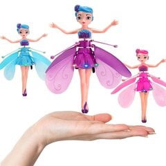 Flying Fairy Princess Dolls Magic Infrapuna Induktio Control tyttö lelu syntymä lahja-sininen hinta ja tiedot | Lisätarvikkeet autoiluun | hobbyhall.fi