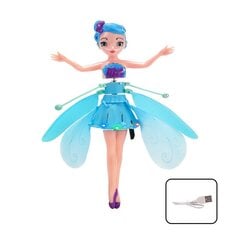 Flying Fairy Princess Dolls Magic Infrapuna Induktio Control tyttö lelu syntymä lahja-sininen hinta ja tiedot | Lisätarvikkeet autoiluun | hobbyhall.fi