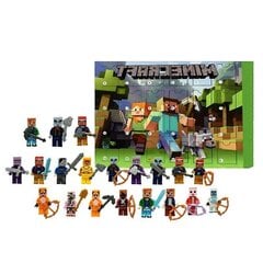 2024 Joulu Minecraft Action Figures Model Toys Advent Calendar Xmas 24 päivää lähtölaskenta Blind Box Yllätyslahja hinta ja tiedot | Lämpö- ja hierontalaitteet | hobbyhall.fi