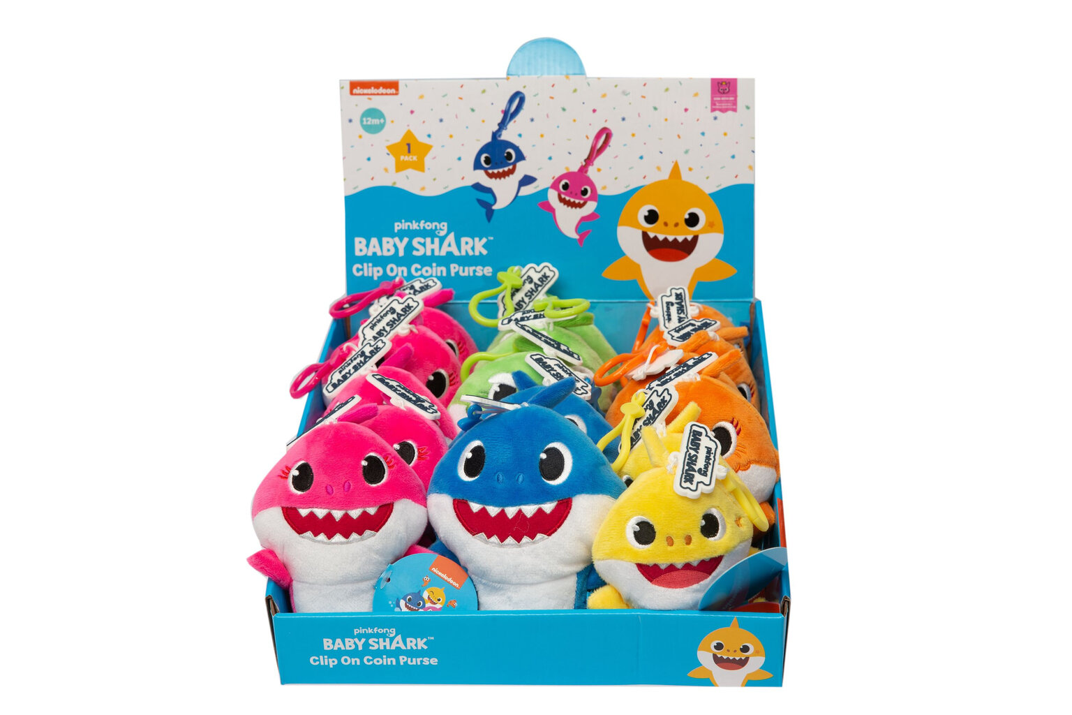 PMI BABY SHARK pehmeä kolikkokukkaro hinta ja tiedot | Lasten asusteet | hobbyhall.fi